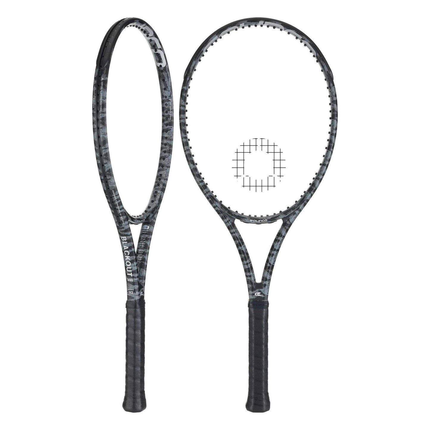 Raquete Ténis Solinco Blackout V2 300 Camo