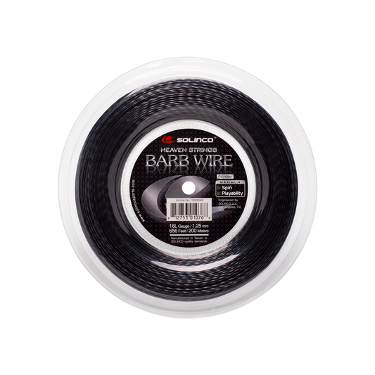 Rolo de corda Solinco Barb Wire 200m - Co-Poliéster