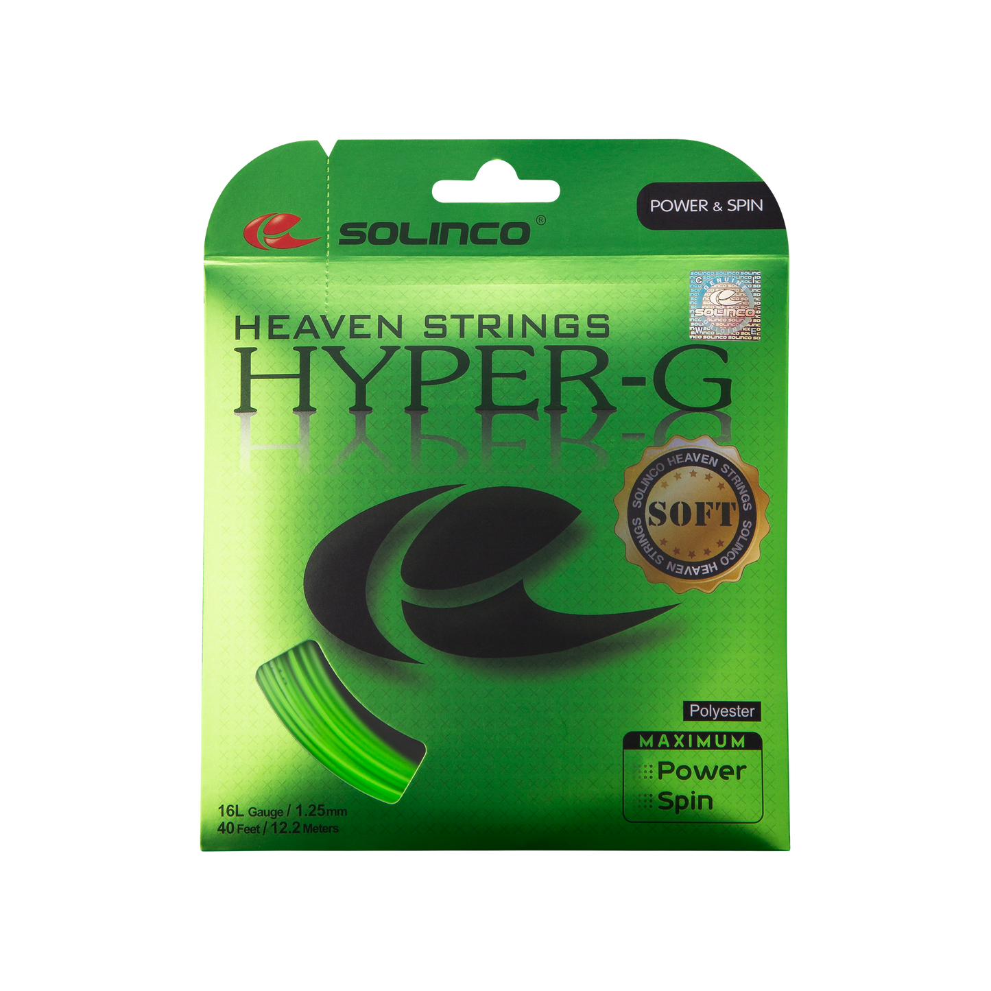 Set de corda Solinco Hyper-G Soft 12m - Co-Poliéster