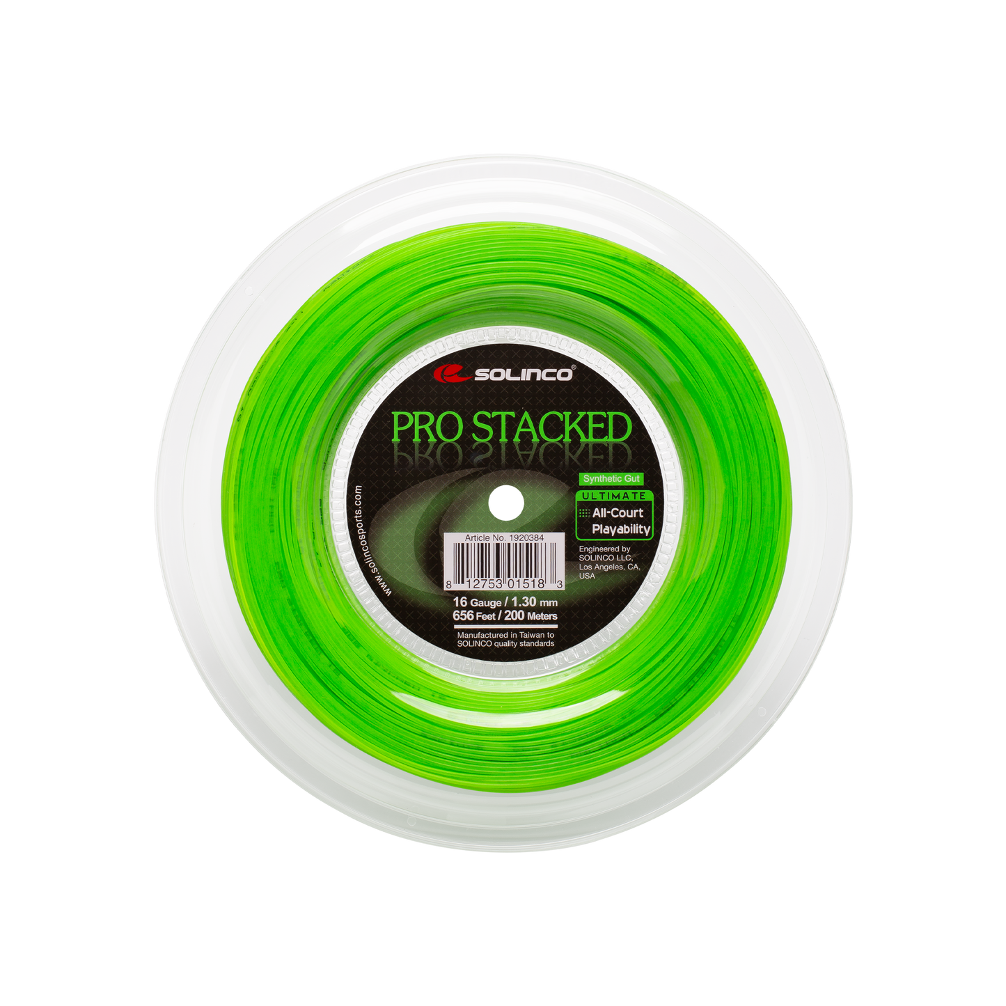 Rolo de corda Solinco Pro-Stacked 200m - Sintética