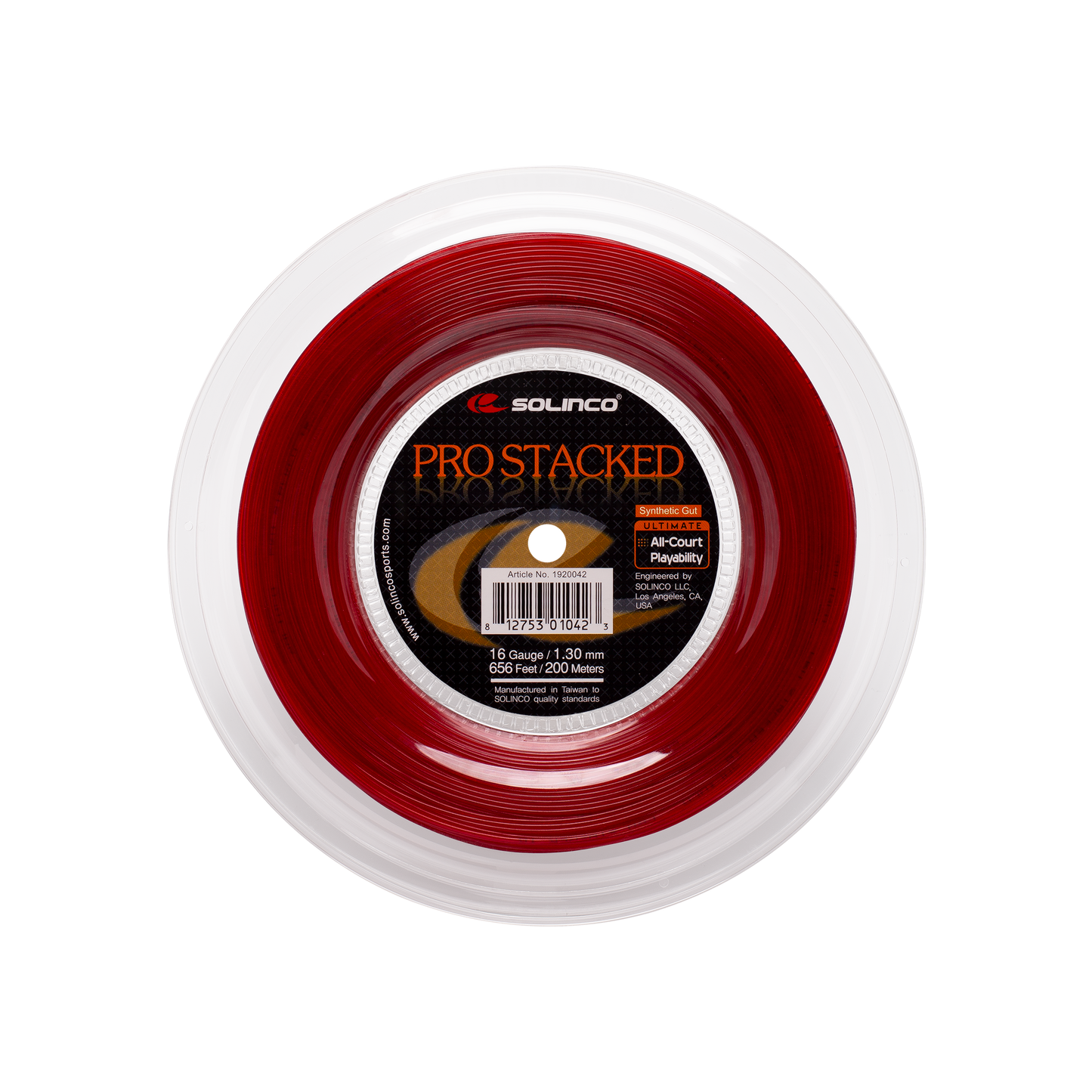 Rolo de corda Solinco Pro-Stacked 200m - Sintética