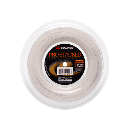 Rolo de corda Solinco Pro-Stacked 200m - Sintética