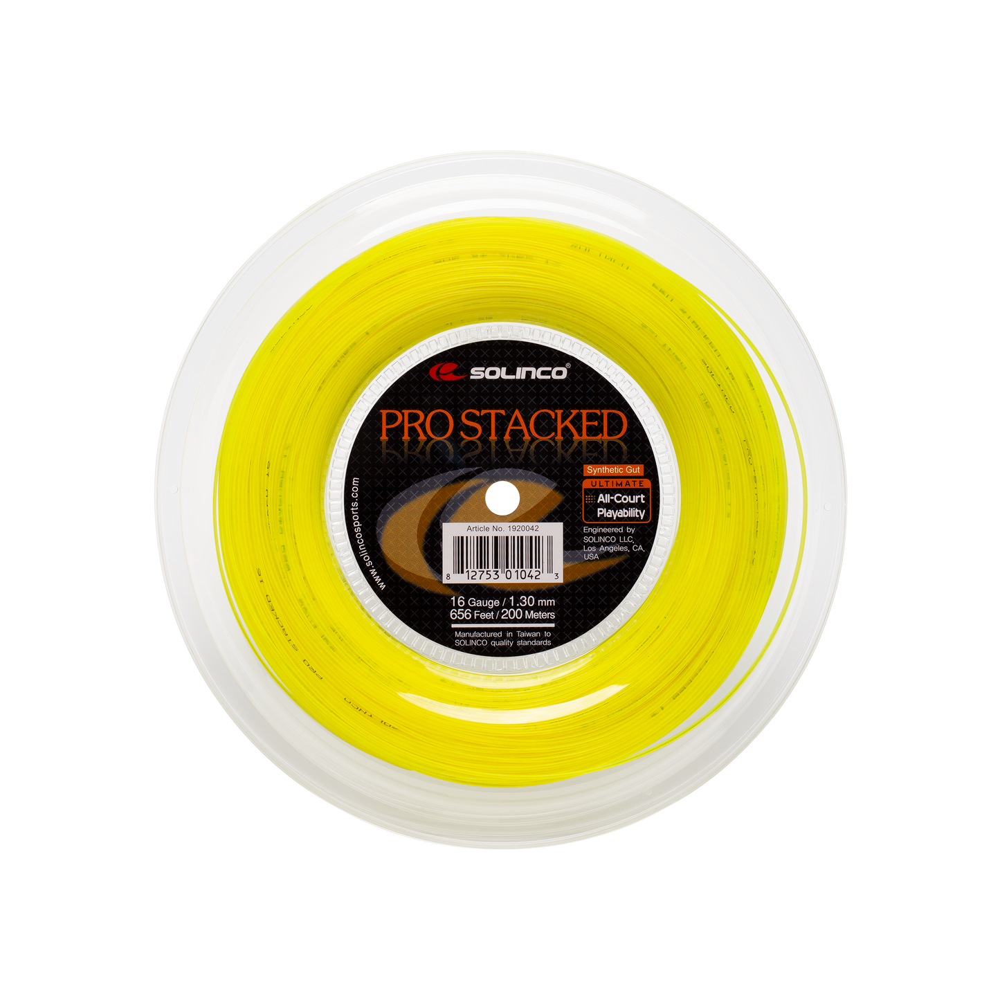 Rolo de corda Solinco Pro-Stacked 200m - Sintética