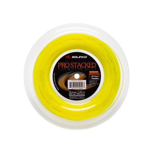 Rolo de corda Solinco Pro-Stacked 200m - Sintética