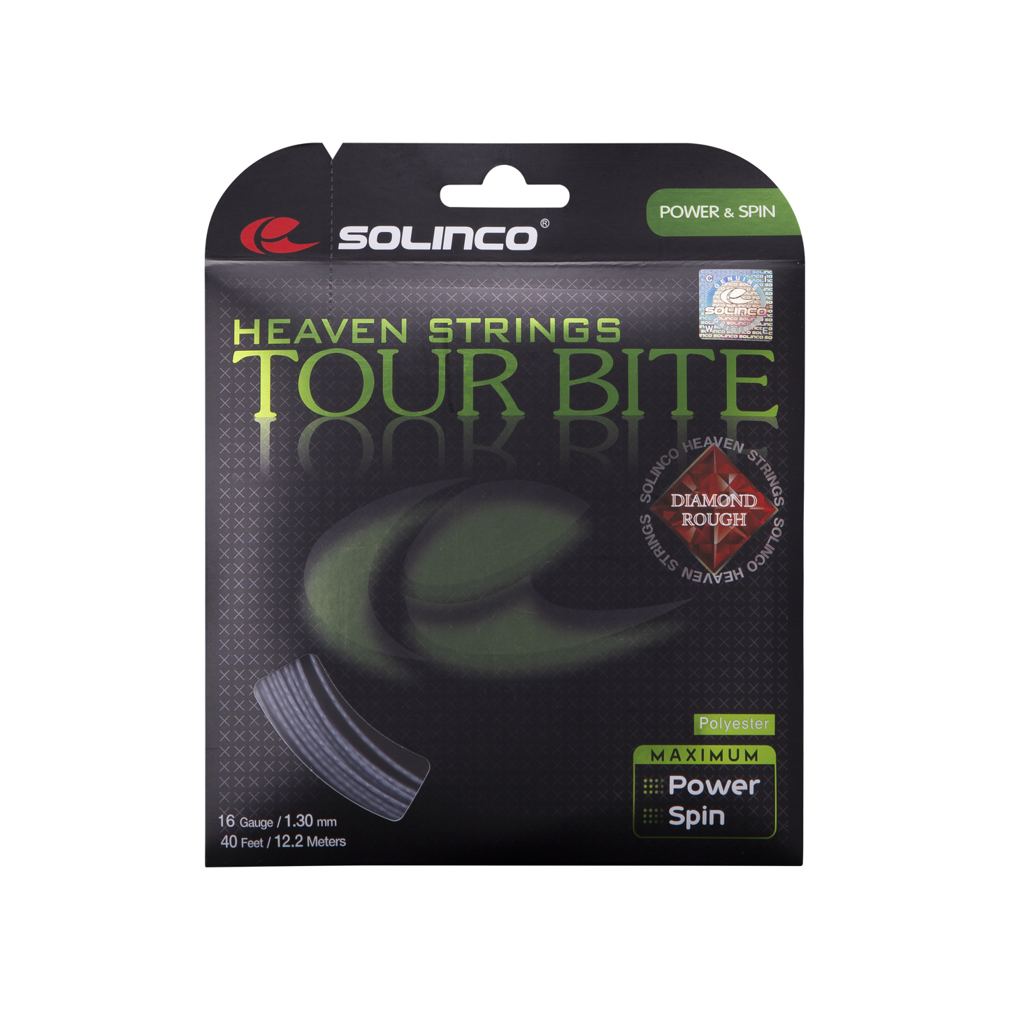 Set de corda Solinco Tour Bite Diamond Rough 12m