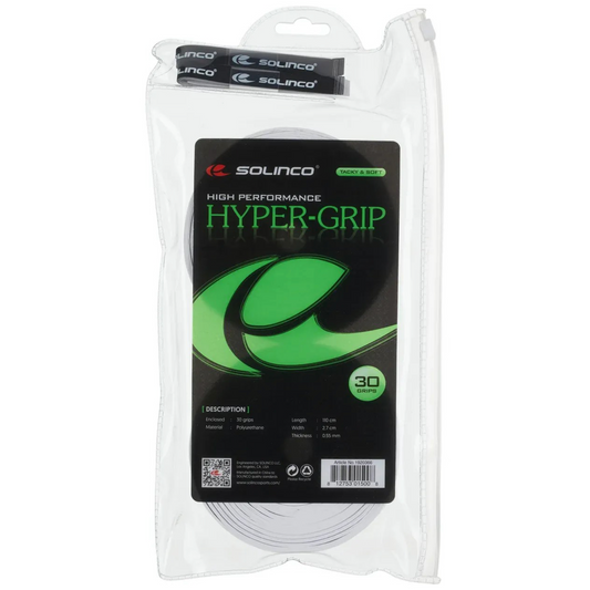 Overgrip Solinco Hyper-Grip 0,55mm (Pack 30) - Ténis/Padel