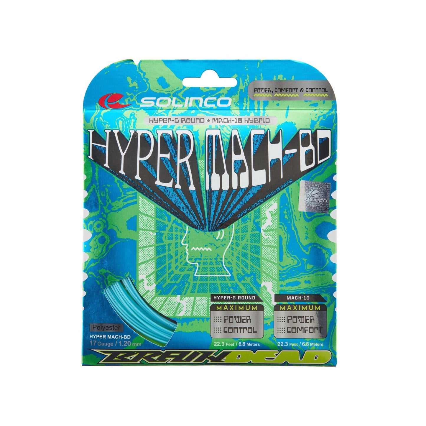 Set de corda Solinco Hyper-Mach BD 12m - Co-Poliéster
