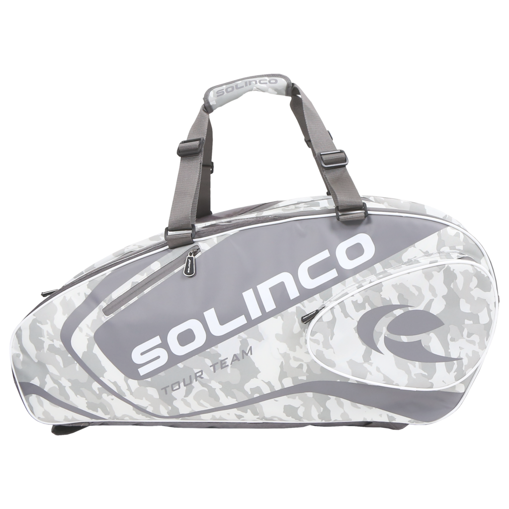 2 Raquetes Ténis Solinco Whiteout V2 305 + Saco 15R Solinco Arctic Camo